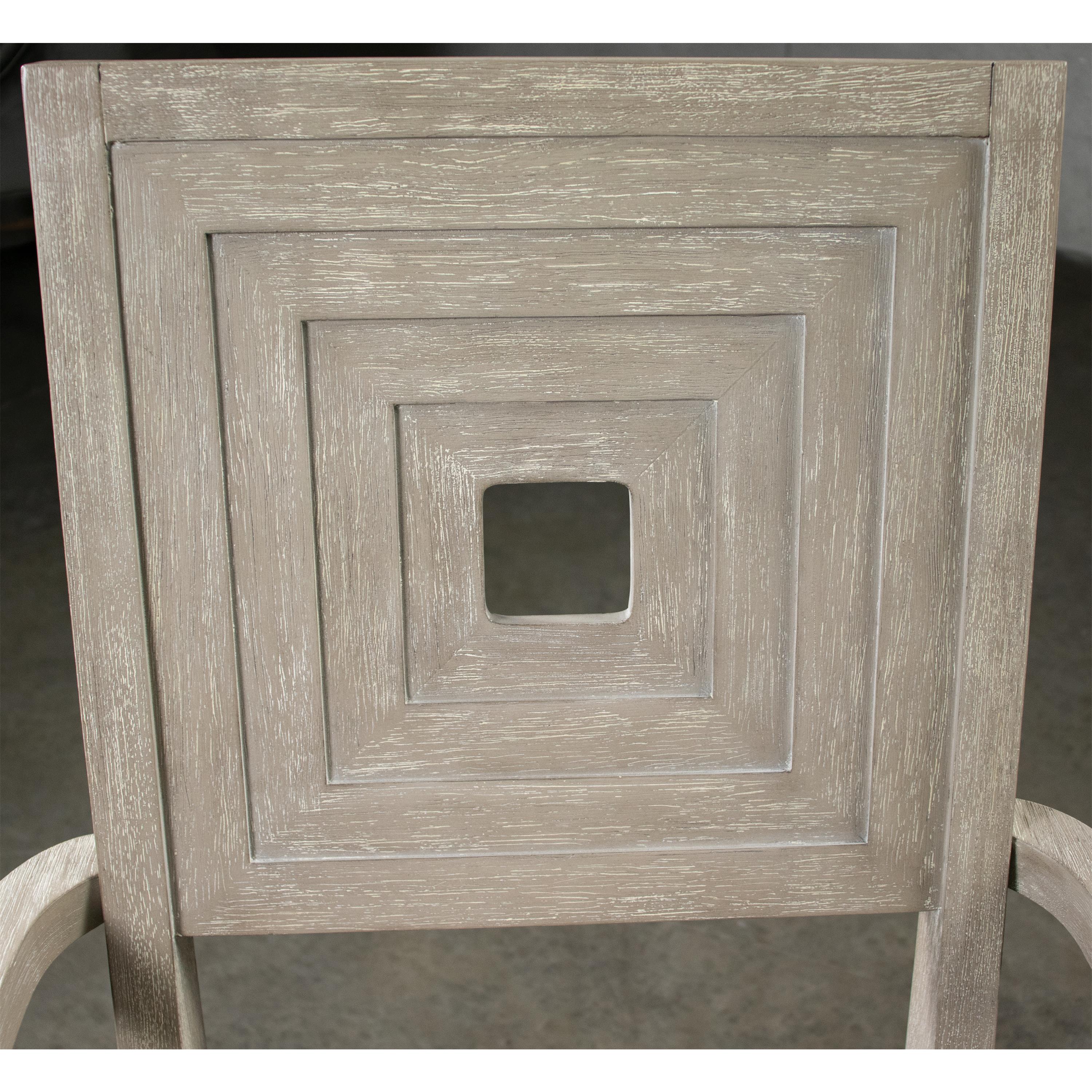 Riverside Furniture Cascade Upholstered Wood Back Arm Chair