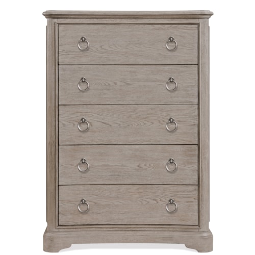 Transitional 5-Drawer Chest