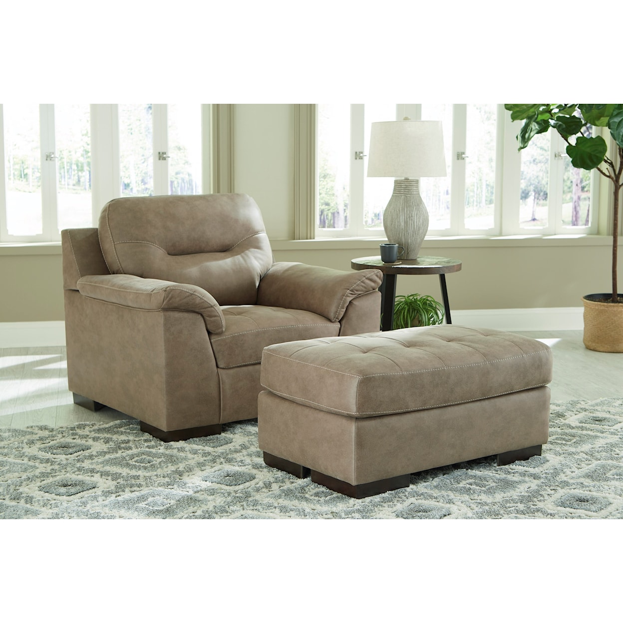 Ashley Furniture Signature Design Maderla Ottoman