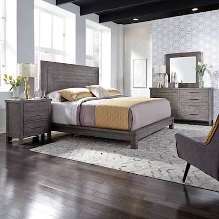 4-Piece California King Bedroom Set