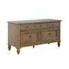 Liberty Furniture Americana Farmhouse 5-Drawer Credenza