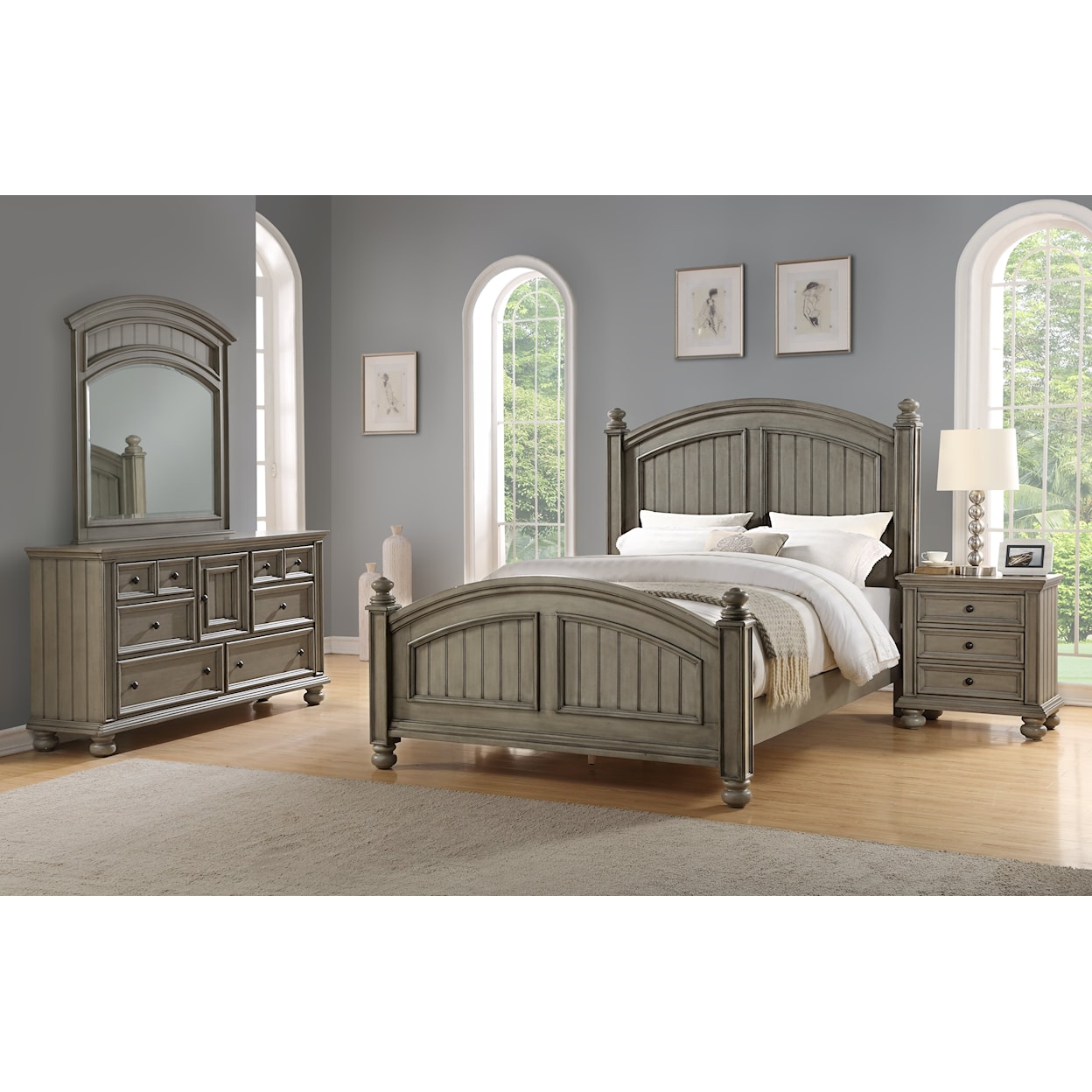 Winners Only Barnwell California King Panel Bed
