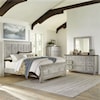 Liberty Furniture Heartland 4-Piece Decorative Queen Panel Bedroom Group