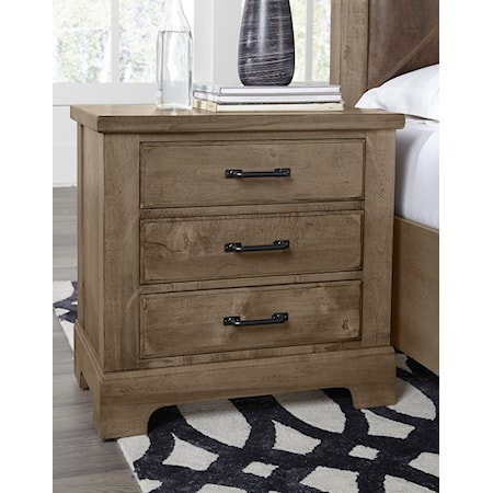 3 Drawer Nightstand