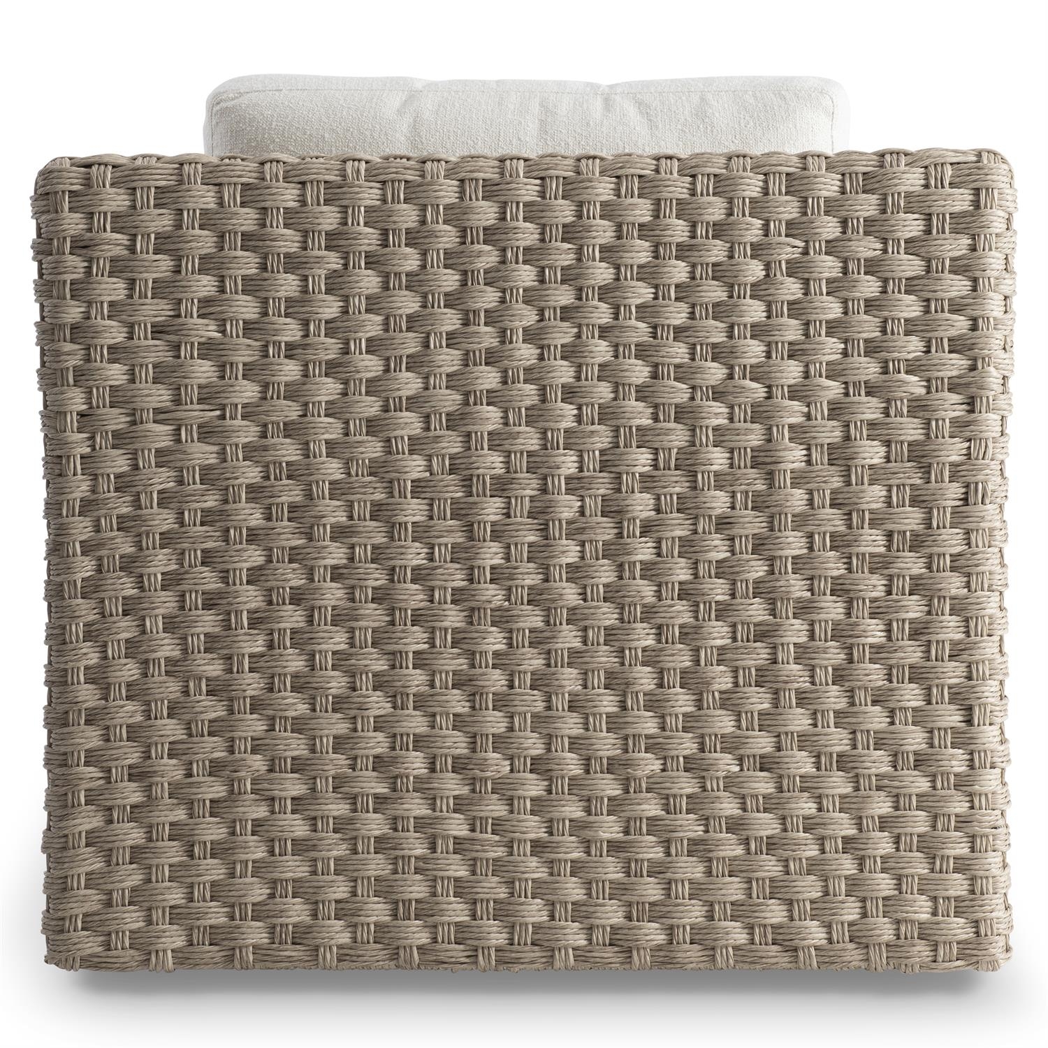 Bernhardt Bernhardt Exteriors Woven Outdoor Swivel Chair w/T-Cushion