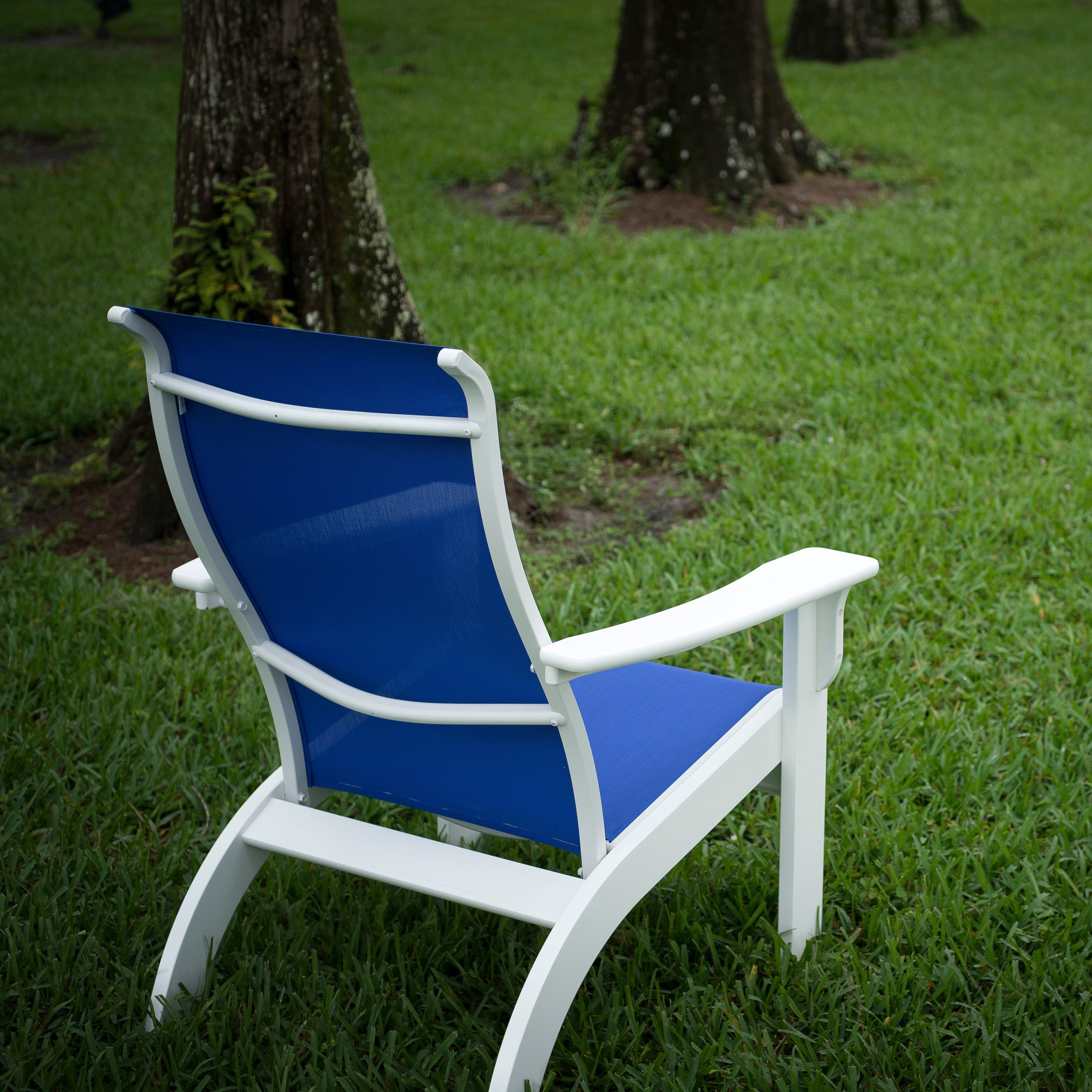 Telescope Adirondack Chat-Height Adirondack-Style Sling Armchair