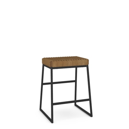 Counter Height Woven Stool