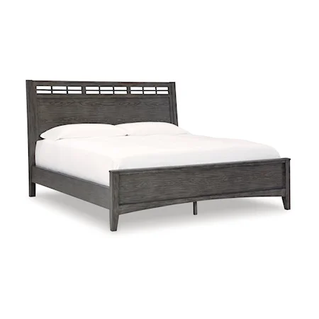Casual King Panel Bed