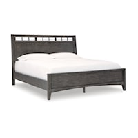 Casual California King Panel Bed