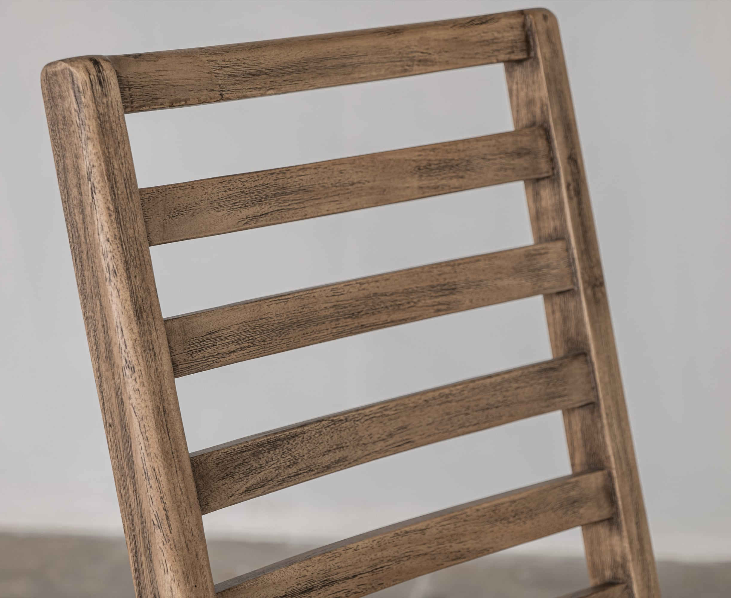 International Furniture Direct Balam Ladder Back Dining Chair