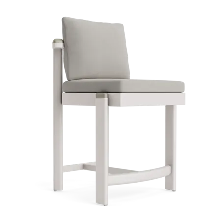 Cushioned Fixed Counter Stool