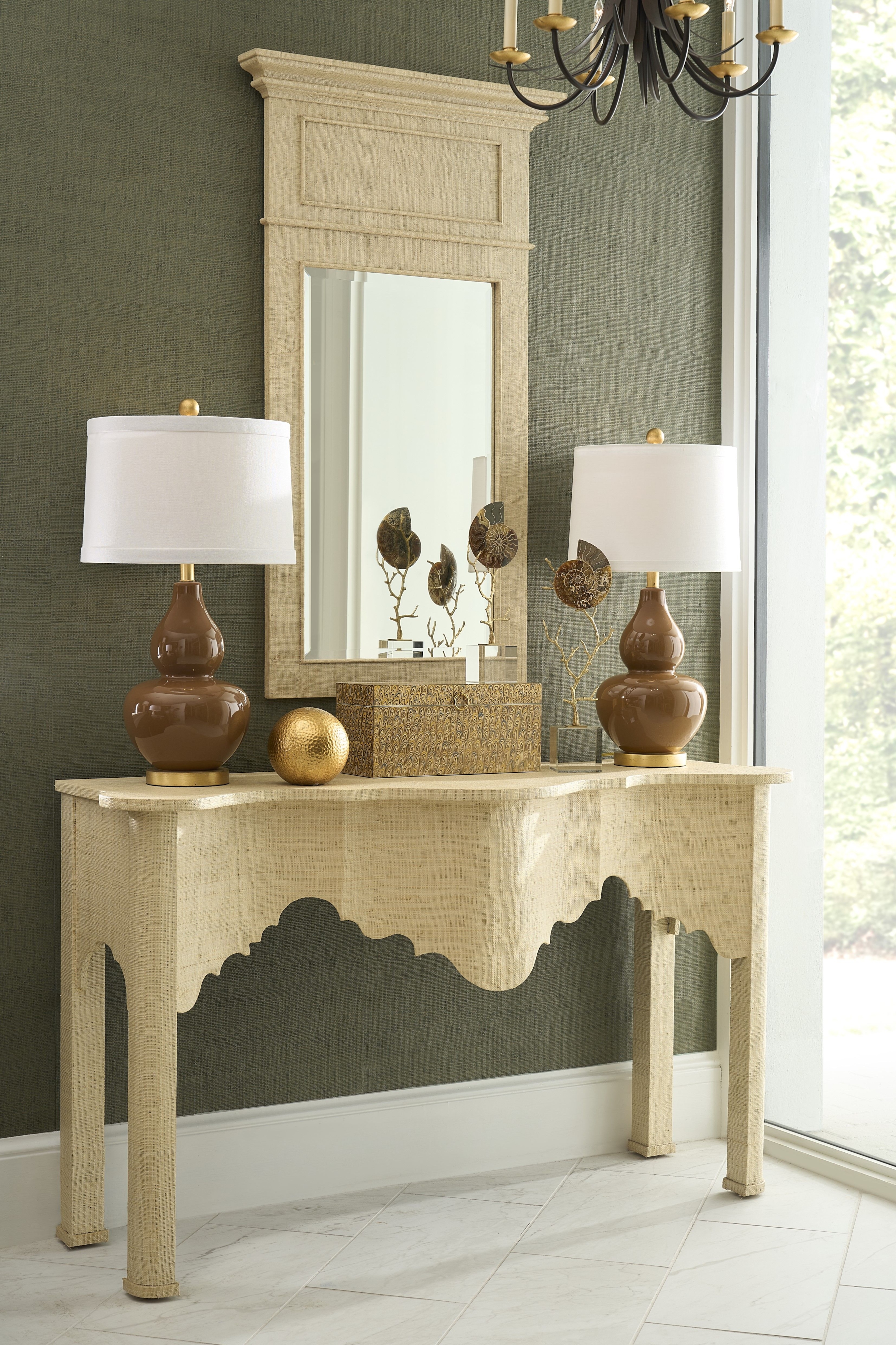 Chelsea House Jamie Merida Kensington Console - Natural