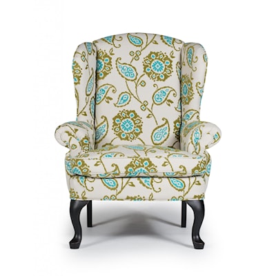 Best Home Furnishings Sylvia Sylvia Wing Chair