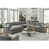 Benchcraft Alto 5-Piece Modular Sectional with Chaise