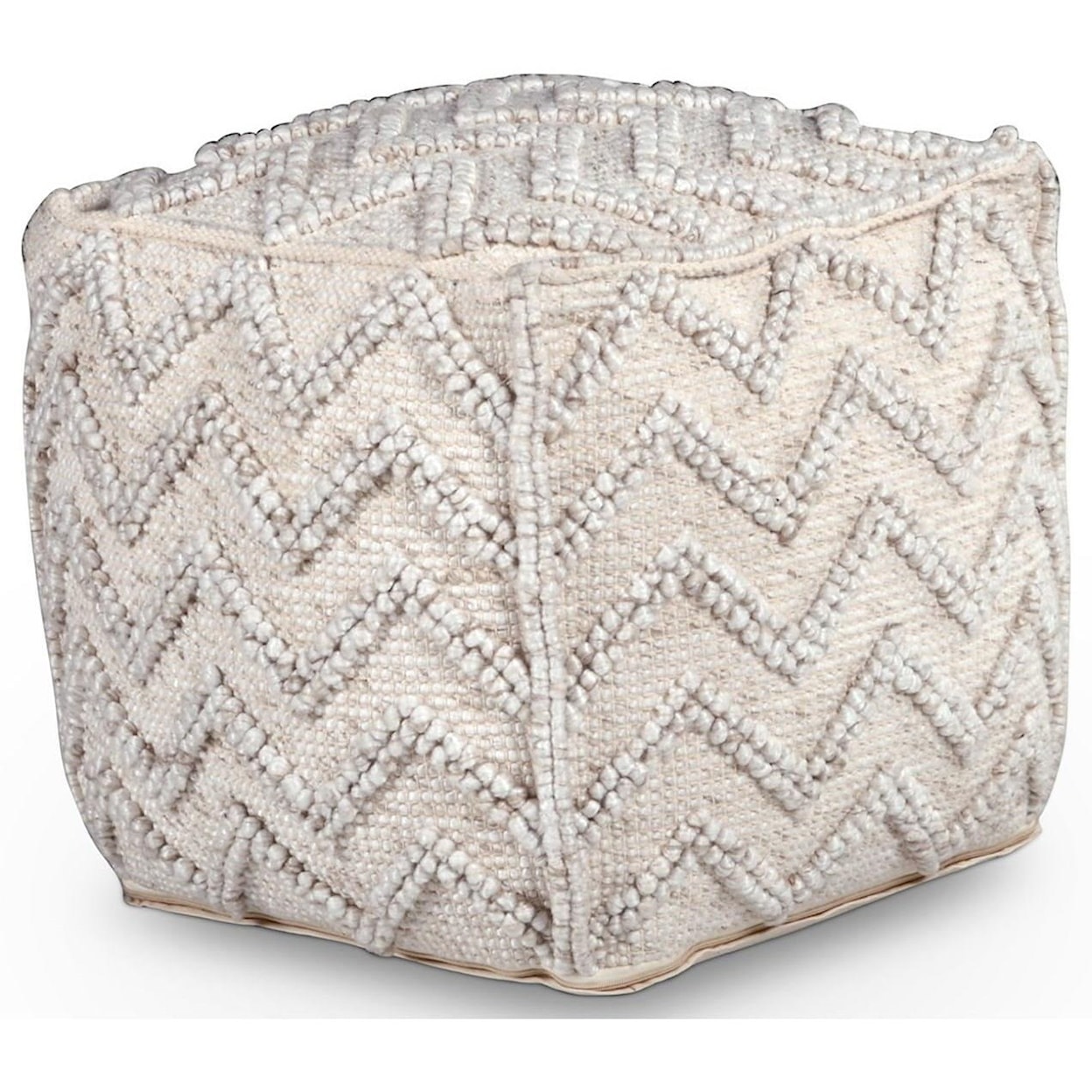 Prime Kenzari Handwoven Pouf