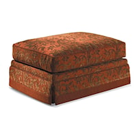 Traditional Ottoman with Rollers