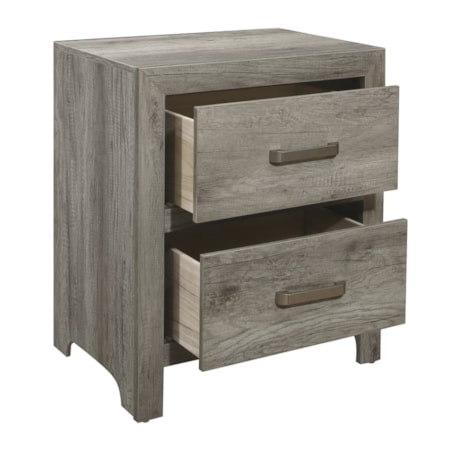 2-Drawer Nightstand