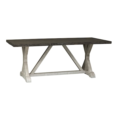 5-Piece Trestle Table Set