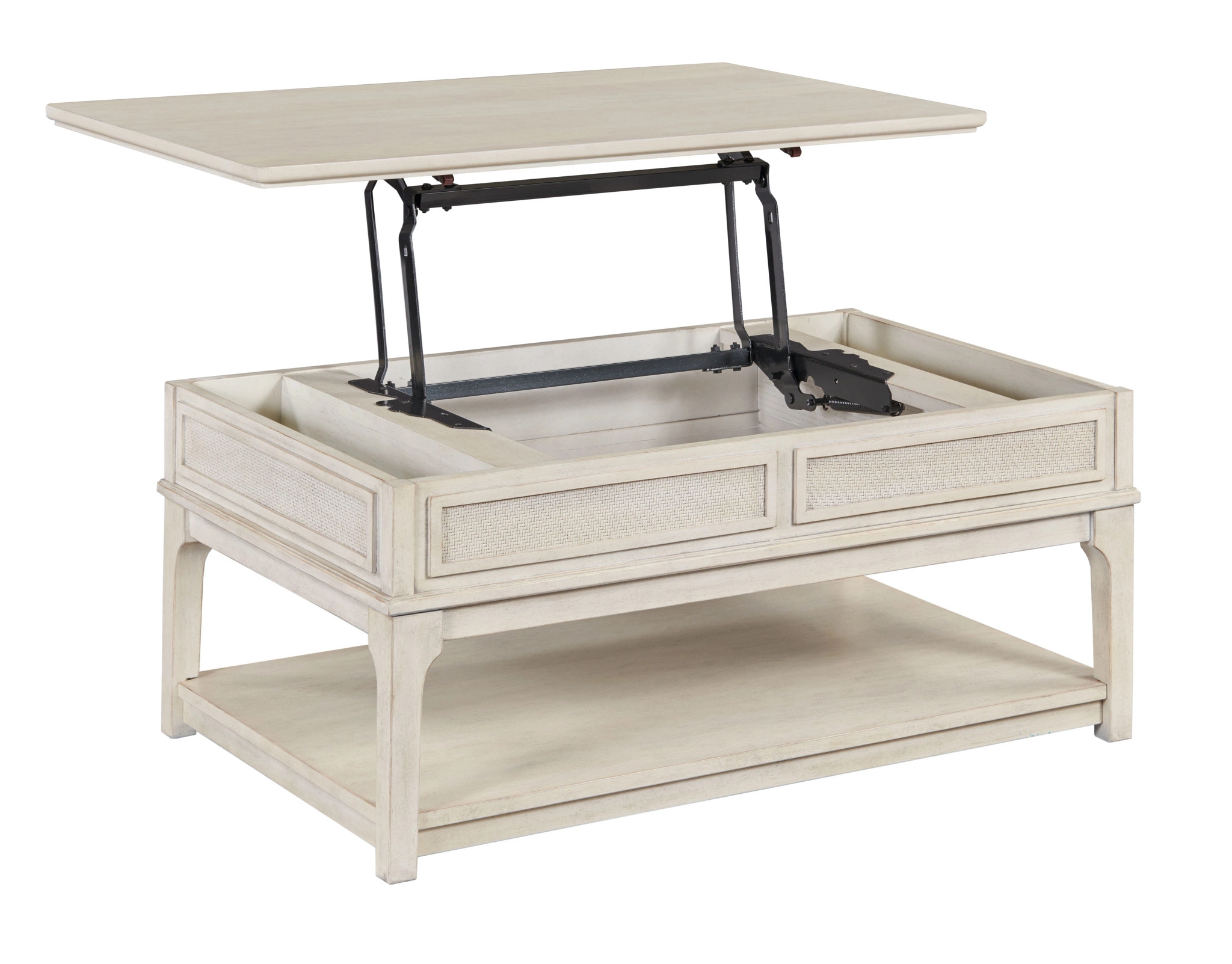 Rectangular 1-Drawer Lift Top Coffee Table