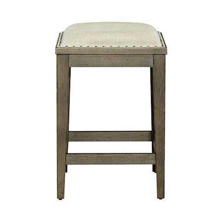 Upholstered Console Stool