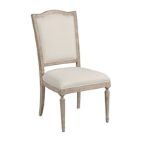 Farmhouse Upholstered Side Chair