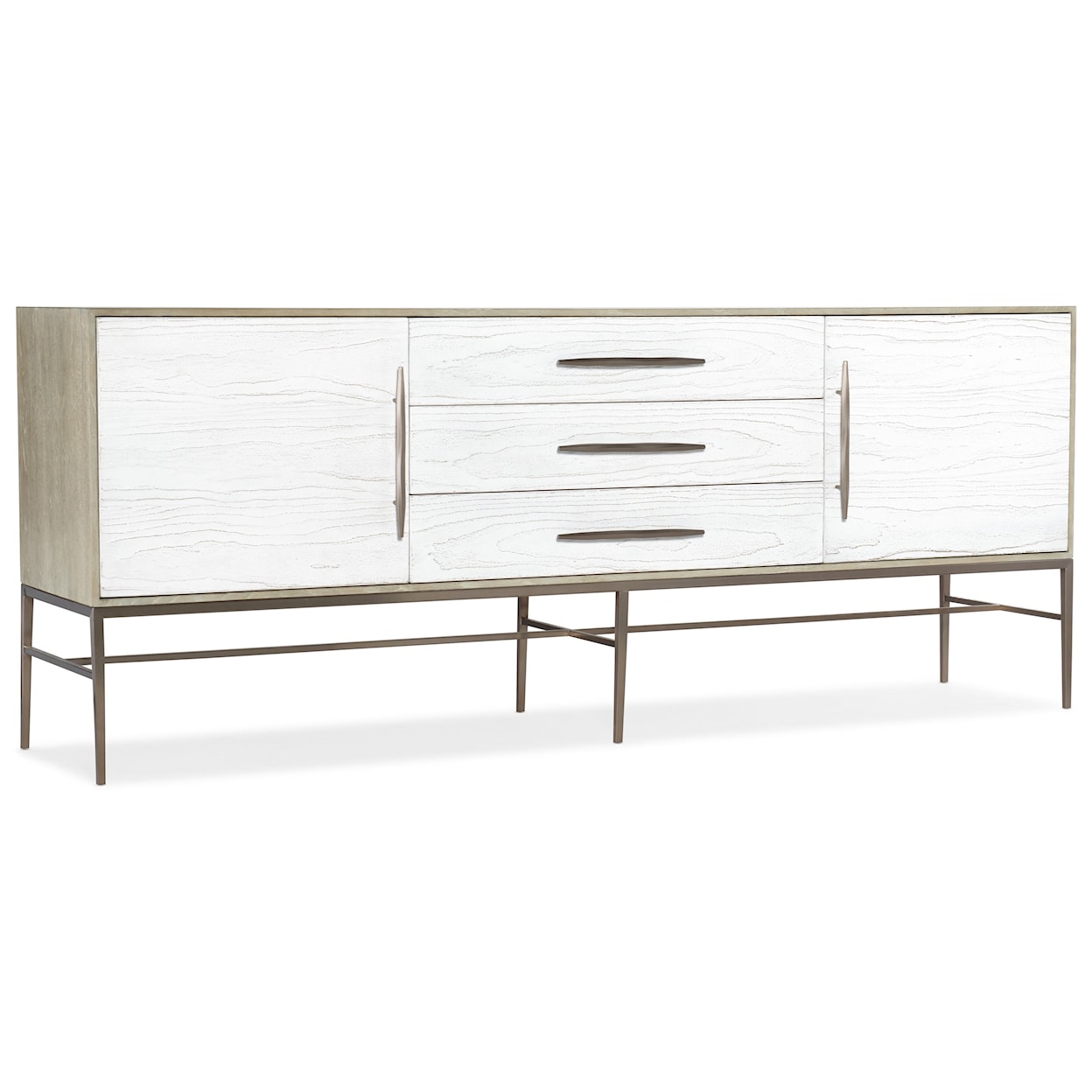 Hooker Furniture Cascade 3-Drawer Entertainment Console