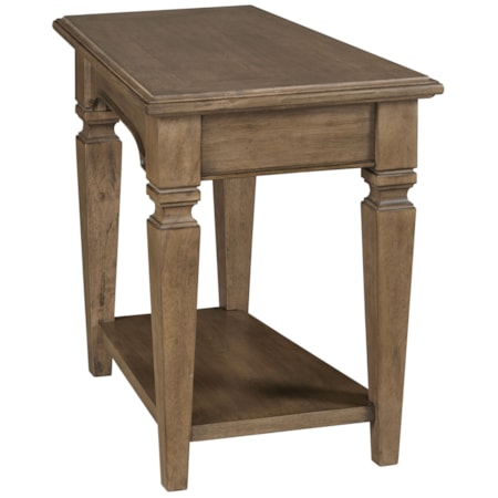 Wedge Chairside Table