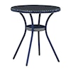 Signature Design Odyssey Blue Outdoor Table and Chairs (Set of 3)