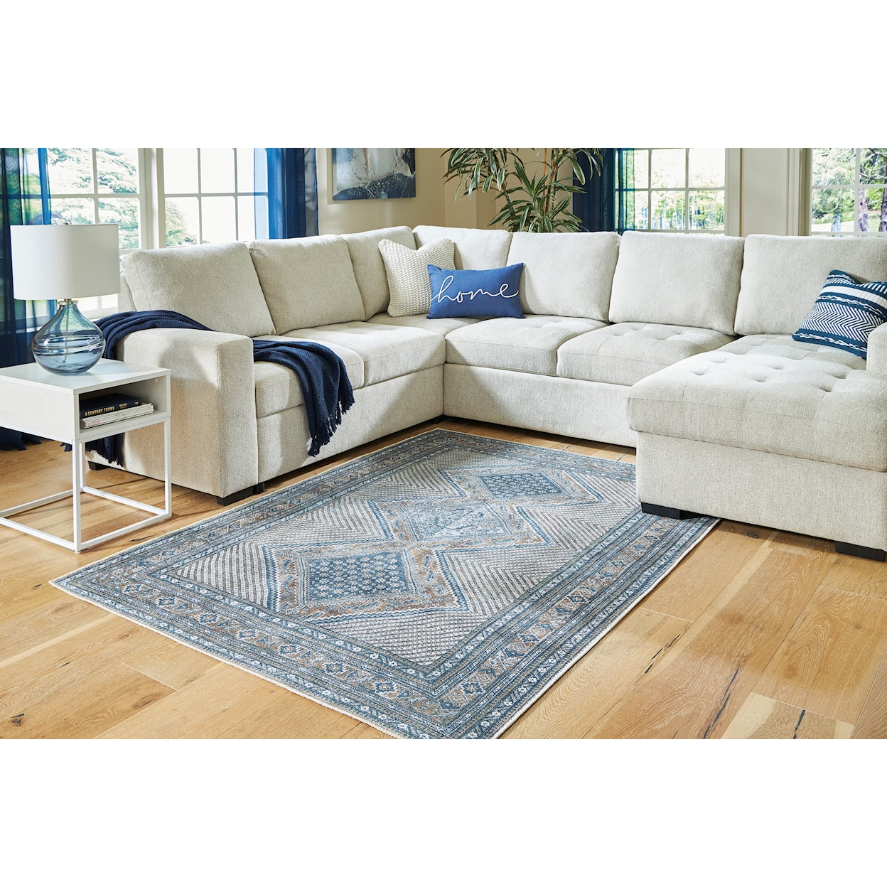 Benchcraft Machine Washable Rugs Landler 5'2" x 7'1" Rug