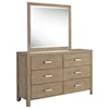 Ashley Furniture Ambrosh Dresser & Mirror