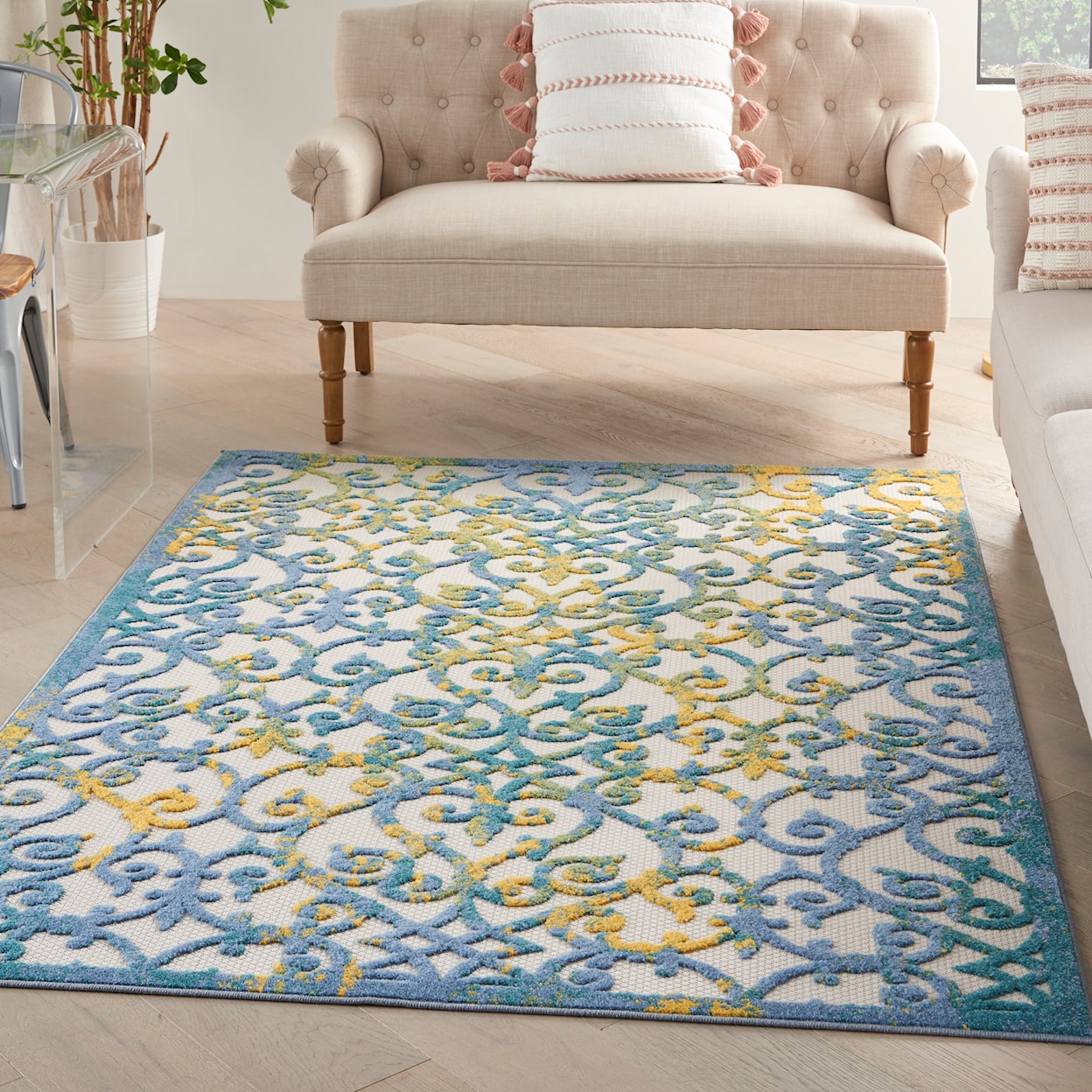 Nourison Aloha 5'3" x 7'5"  Rug