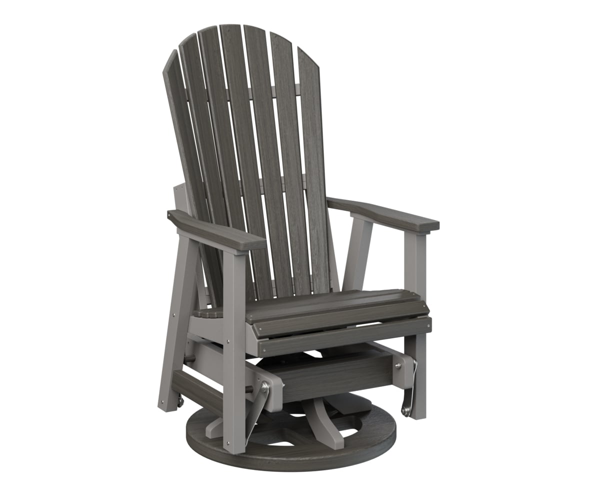 Comfo-Back Swivel Glider Chair w/Adjustable Glider Base