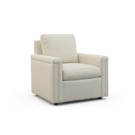 Accent Chair w/Key Arms