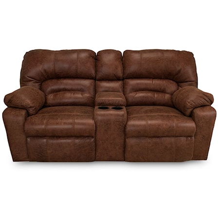 Power Reclining Loveseat with Console