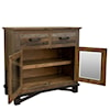 IFD International Furniture Direct Loft 2 Drawers, 2 Door Server