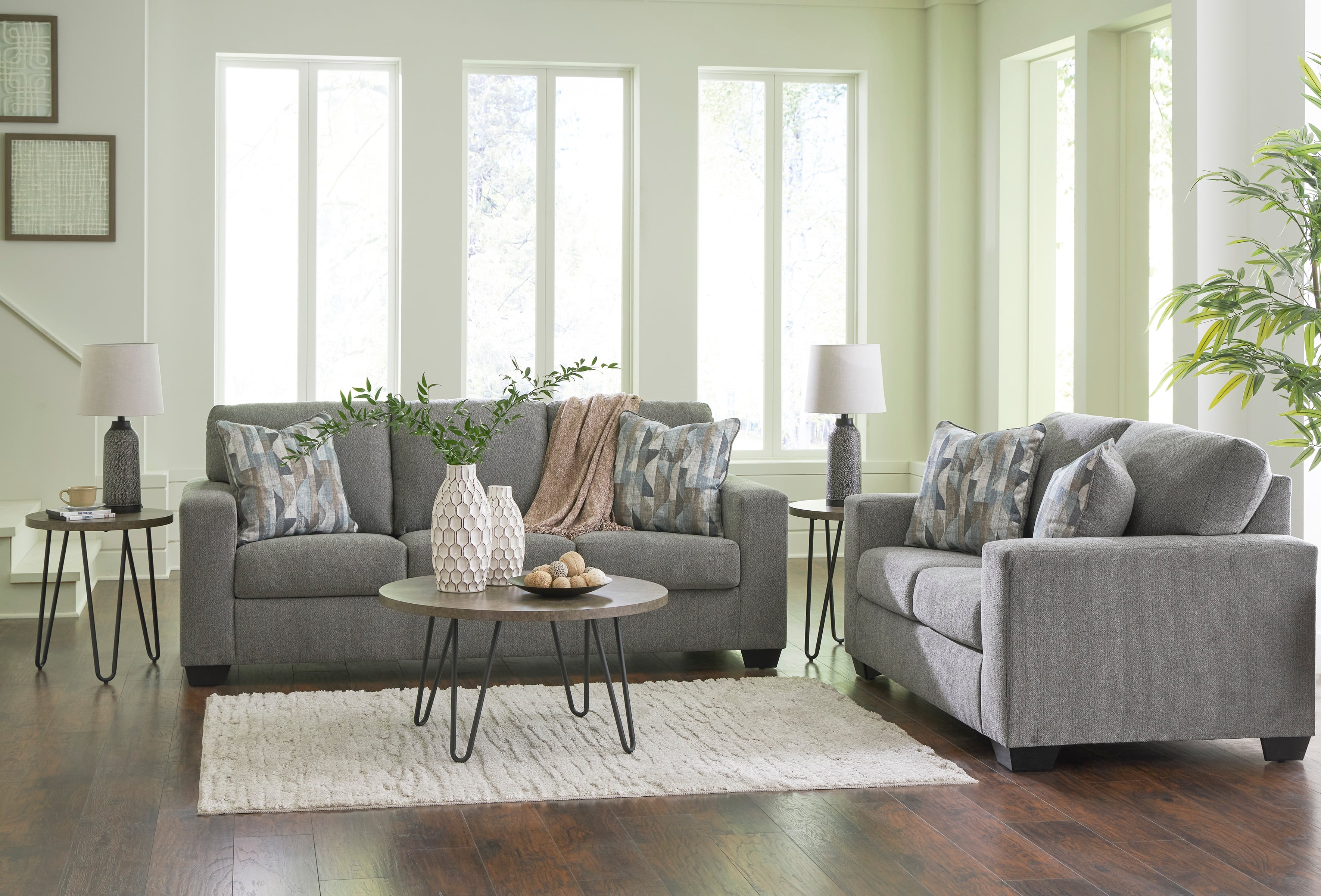 Signature Design By Ashley Deltona 51205U1 Contemporary Sofa And ...