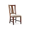 Magnussen Home Bay Creek Dining Dining Side Chair w/ Upholstered Seat