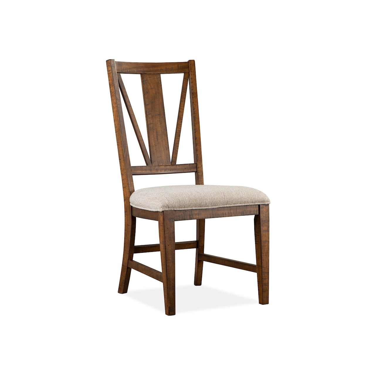 Magnussen Home Bay Creek Dining Dining Side Chair w/ Upholstered Seat