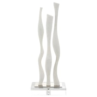 Gale White Marble Sculpture