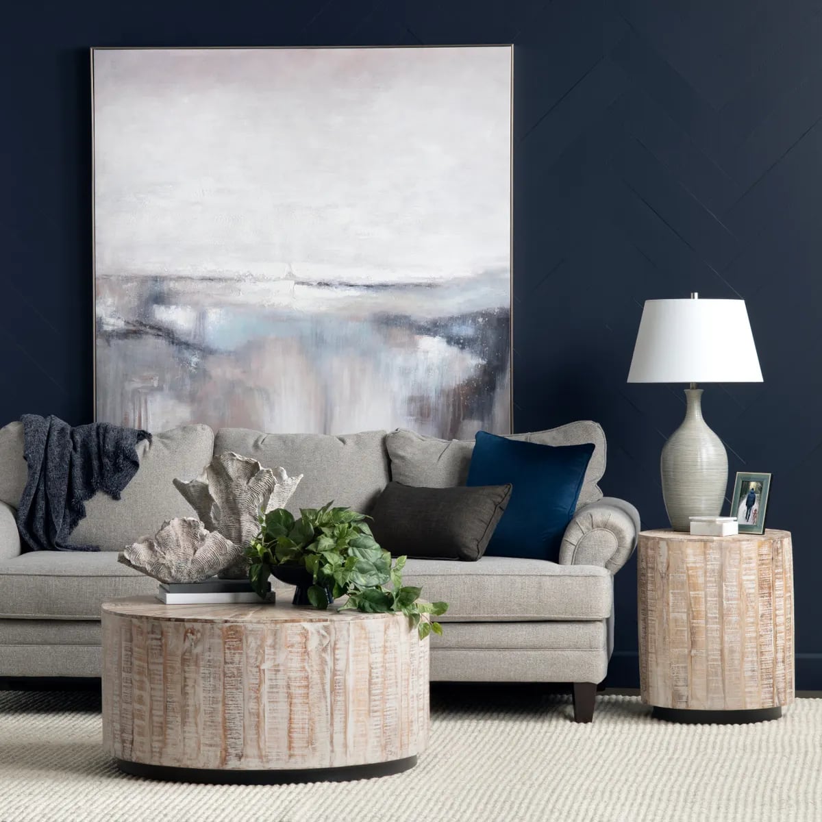 Fading Away Framed Canvas