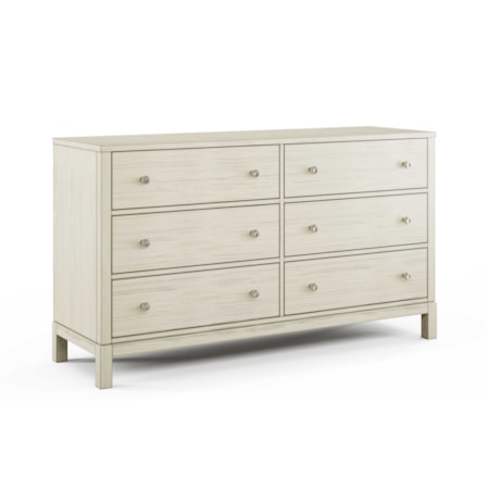 6-Drawer Double Dresser