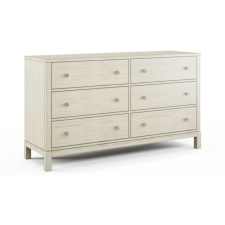 6-Drawer Double Dresser