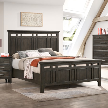 Queen Panel Bed