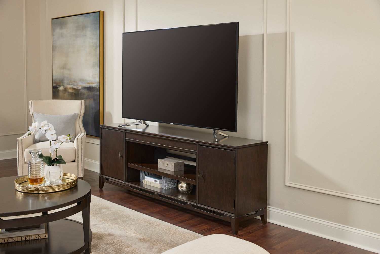 80" Console with 2 Doors