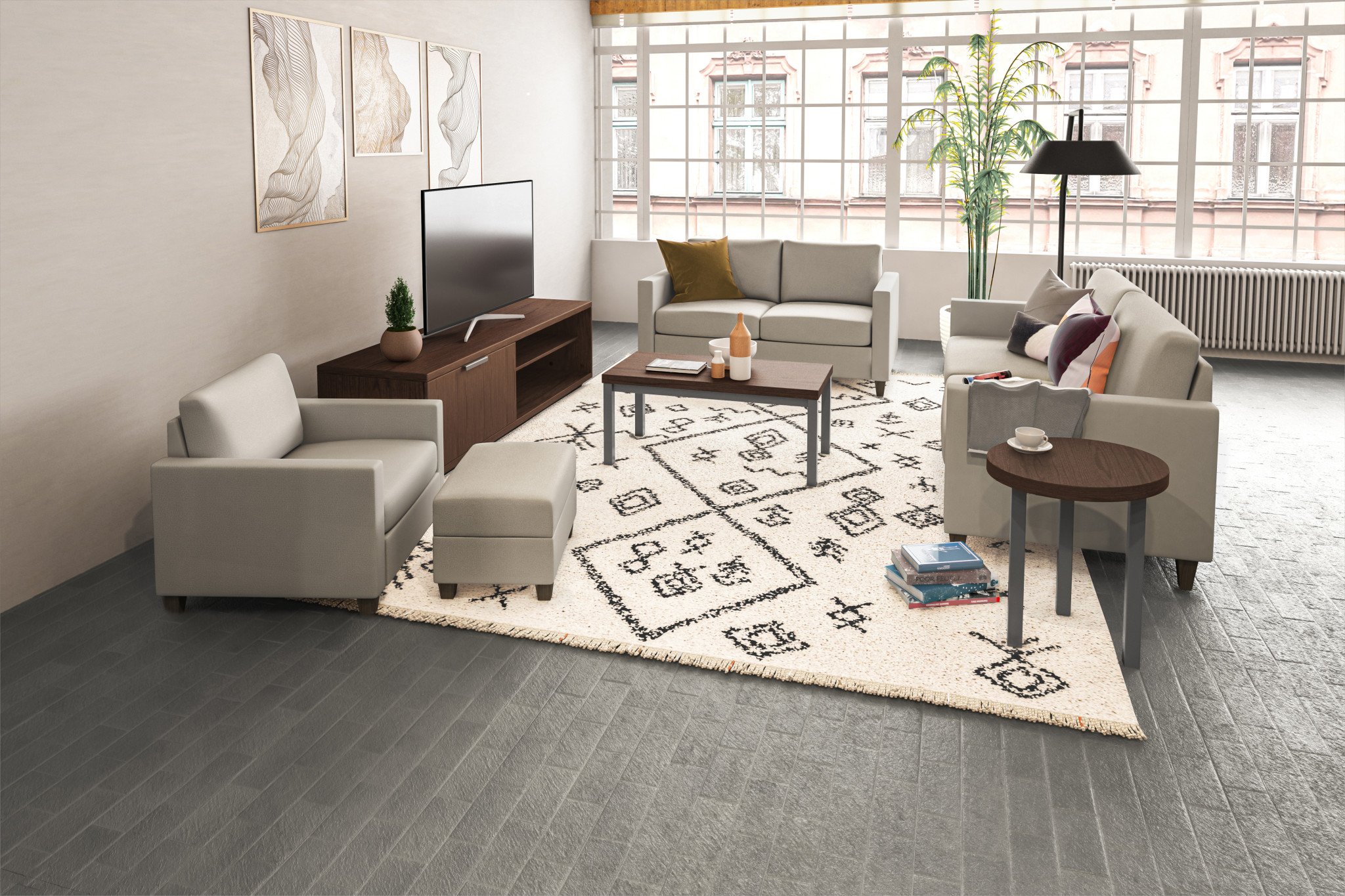 homestyles Merge End Table