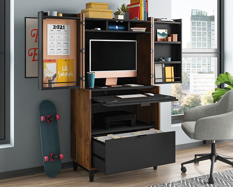 Harvey Park Computer Cabinet