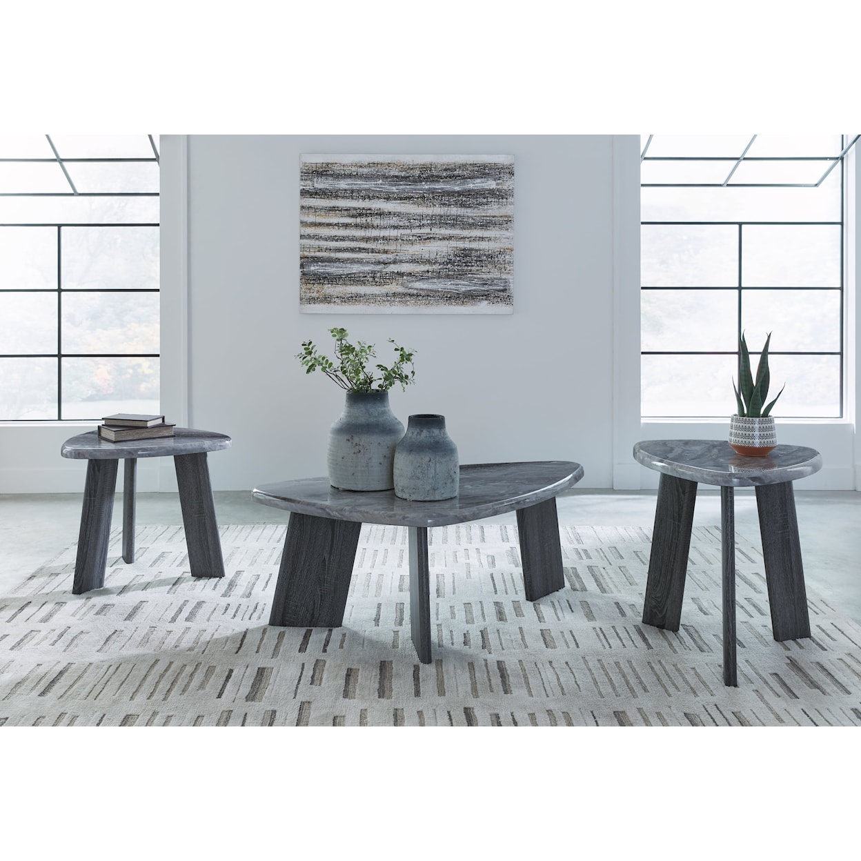 Ashley Signature Design Bluebond Occasional Table (Set of 3)