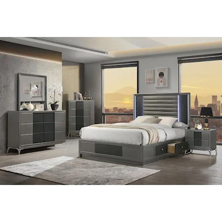Contemporary Queen Bedroom Set