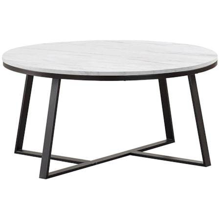 Hugo Faux Marble Coffee Table