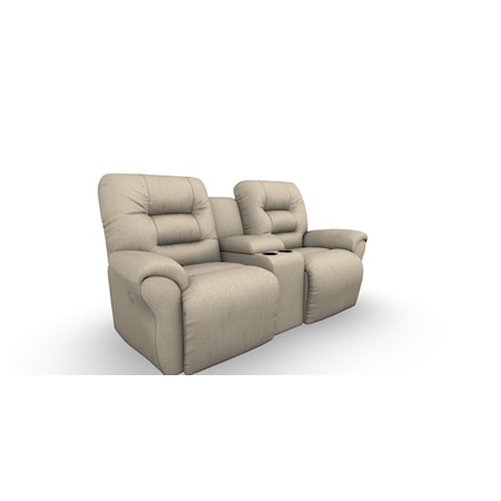 Rocker Console Reclining Loveseat